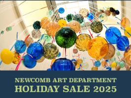 Newcomb Art Department Holiday Sale illustration