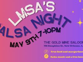 TUSOM's LMSA Salsa Night! illustration