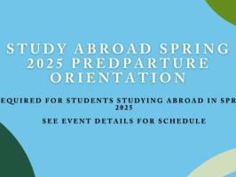 Study Abroad Predeparture Orientation illustration