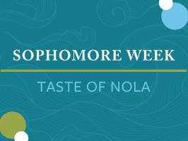 Sophomore Week - Taste of NOLA illustration