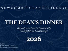The Dean's Dinner: An Introduction to Nationally Competitive Fellowships illustration