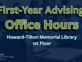 First-Year Advising Office Hours illustration