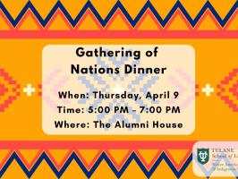 Gathering of Nations Dinner illustration
