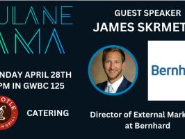 TUAMA Speaker Series - James Skrmetta illustration