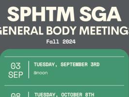 SPHTM SGA General Student Body Meetings illustration