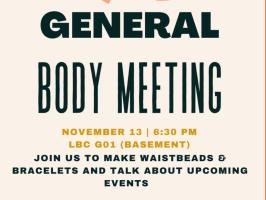 General Body Meeting illustration