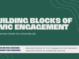 Building Blocks of Civic Engagement illustration
