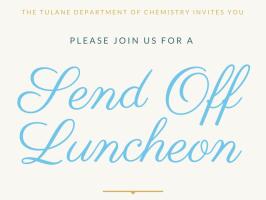 2025 Chemistry Senior Send-Off Luncheon illustration