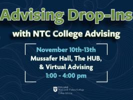 Advising Drop-Ins with NTC College Advising illustration