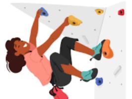 Climbing Gym Rent Out illustration