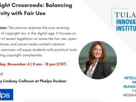 Free Webinar: Copyright Crossroads| Balancing Creativity with Fair Use  illustration