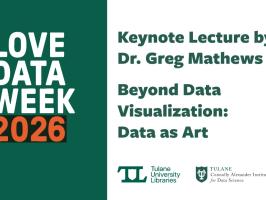 Beyond Data Visualization: Data Art Lecture & Reception illustration