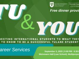 TU & You: Kickstart Your Career with Career Services!  illustration