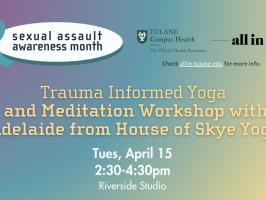 Trauma Informed Yoga and Meditation Workshop with Adelaide from House of Skye Yoga  illustration