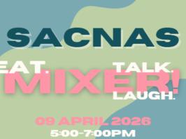 SACNAS Social Mixer illustration