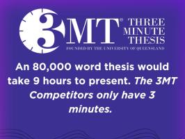 3MT Competition  illustration