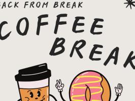 Back from Break - Coffee Break  illustration