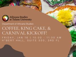Coffee, King Cake, & Carnival Kickoff! illustration