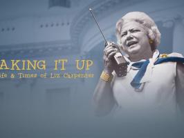 SHAKING IT UP: THE LIFE & TIMES OF LIZ CARPENTER  illustration