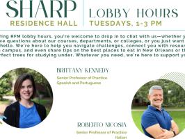 Sharp Lobby Hours illustration