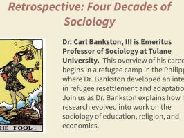 Sociology Colloquium Presents Dr. Carl Bankston: Retrospective: Four Decades of Sociology illustration