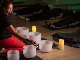 Downtown Pop-Up Soundbath Class illustration