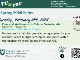 TU & You - Financial Wellness with Financial Aid illustration