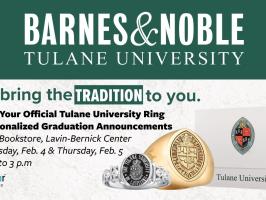 Order Your Official Tulane Ring and Graduation Announcements illustration