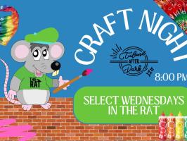 Craft Night in the Rat | Tie-Dye Bandanas illustration