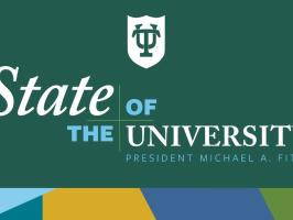 State of the University- Uptown Campus illustration