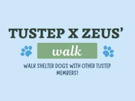 TUSTEP x Zeus' Rescues Dog Walk  illustration