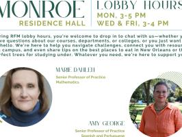 Monroe Lobby Hours  illustration