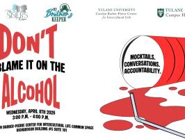 Don't Blame It On the Alcohol with My Brother's Keeper, My Sister's Keeper, & The Well  illustration