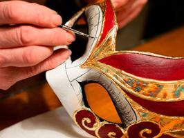 Mardi Gras Mask Making illustration