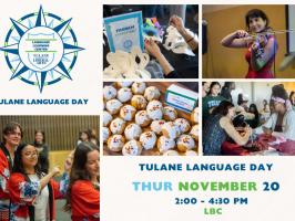 Tulane Language Day 2025 illustration
