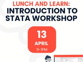 Lunch and Learn:  Introduction to STATA Workshop illustration