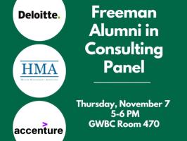 Alumni in Consulting Panel illustration