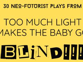 PLAYS WITH FIRE - TOO MUCH LIGHT MAKES THE BABY GO BLIND! illustration
