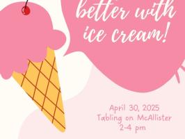 Scoop and Study: Ice Cream for Finals Success illustration