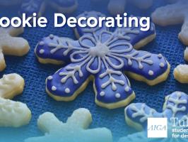 TU AIGA Cookie Decorating illustration
