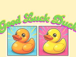 Good Luck Duck - Philanthropy Event illustration