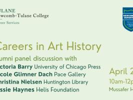 Art History Career Panel illustration