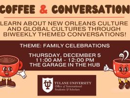 Coffee & Conversation: Family Celebrations illustration