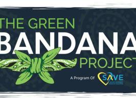 The Green Bandana Project + QPR Workshop illustration