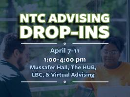 NTC Advising Drop-Ins illustration
