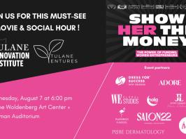 Show Her the Money Event Screening + Social illustration