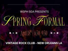 WSPH SGA Spring Formal illustration