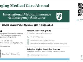 Information Session: TU International Travel Health & Safety illustration