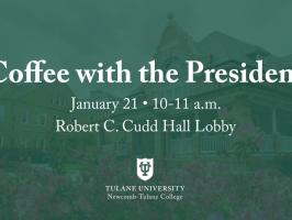 Coffee with the President illustration