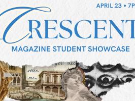 The Crescent Magazine Student Showcase illustration